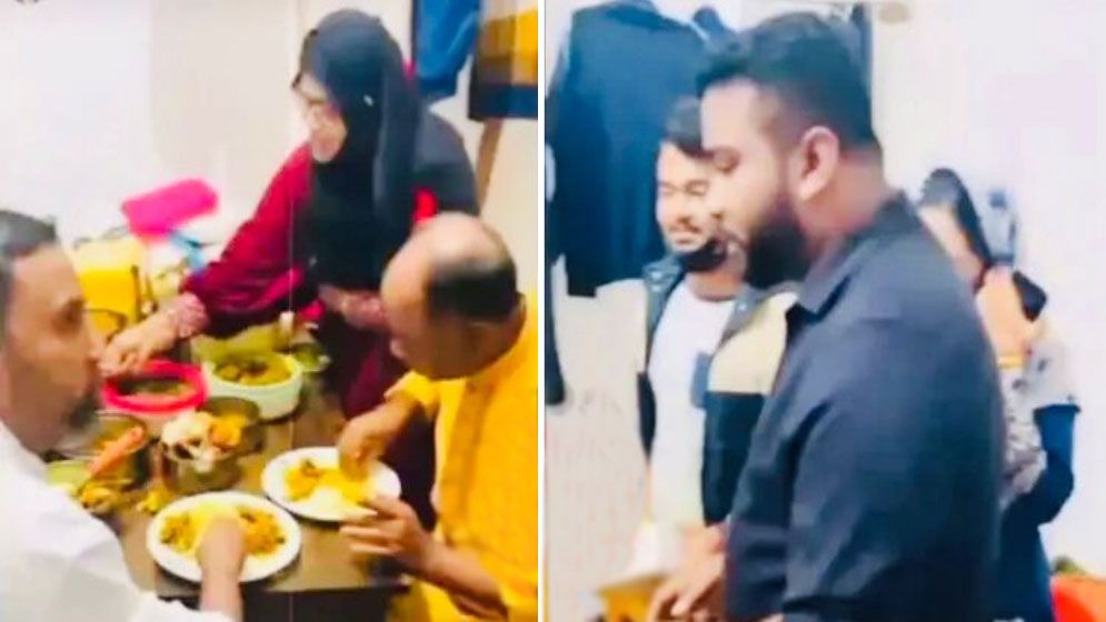 হাজতখানায় পরিবার নিয়ে দুই আ.লীগ নেতার ‘বেয়াইখানা’, ভিডিও ভাইরাল