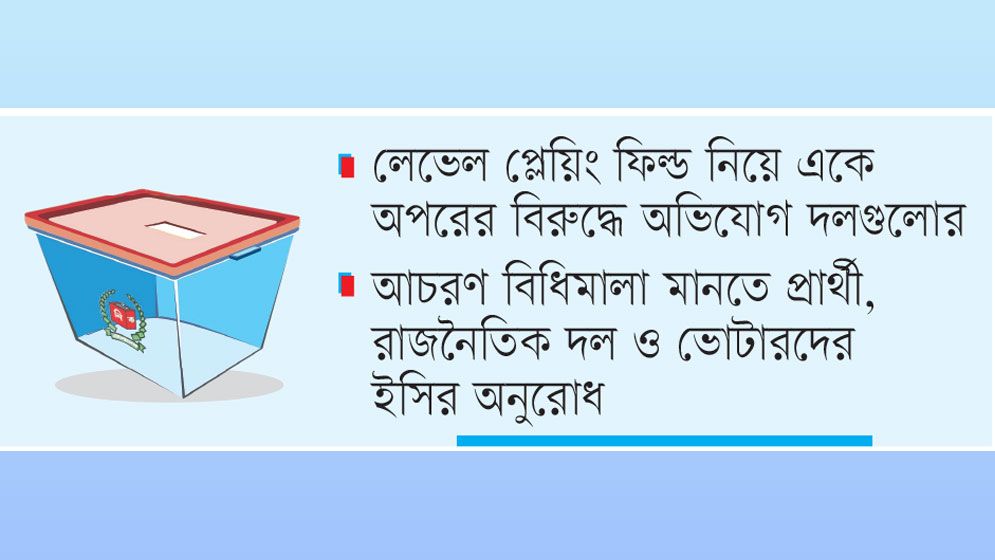 মাঠের ভোটযুদ্ধ শুরু