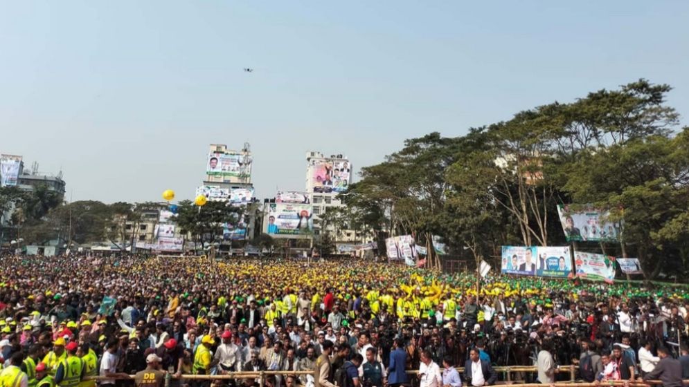 সিলেটে বিএনপির নির্বাচনি জনসভা শুরু, বক্তব্য দিচ্ছেন স্থানীয় নেতারা