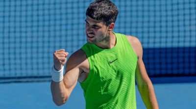 নিজের শততম ম্যাচ রাঙালেন আলকারাজ