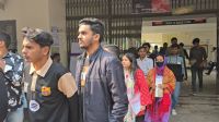 রাবির ‘বি’ ইউনিটের পরীক্ষা শুরু, আসনপ্রতি লড়ছেন ৫৩ ভর্তিচ্ছু