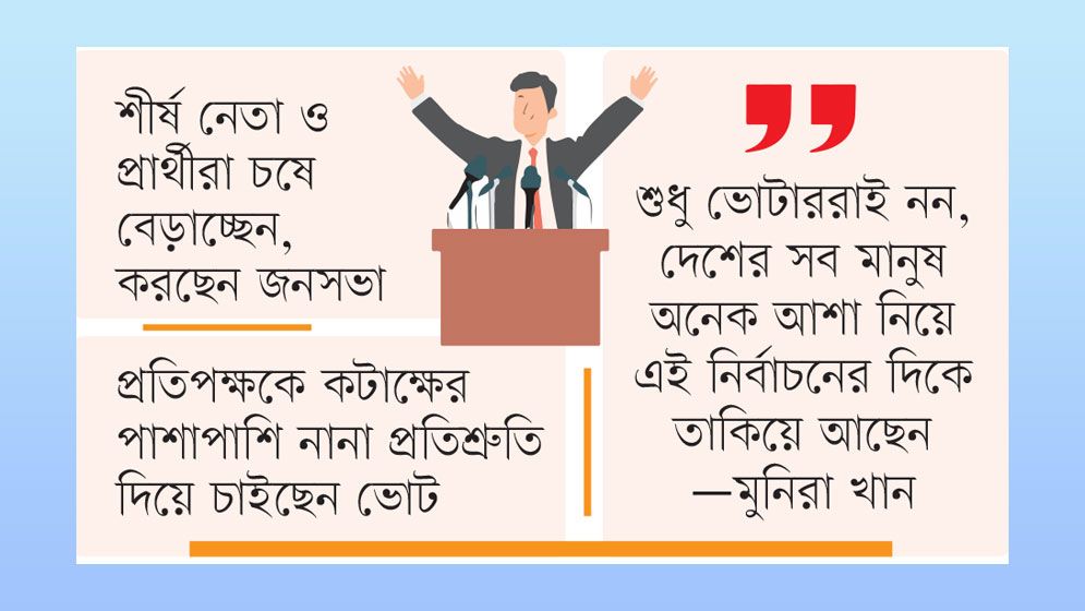 সারা দেশে প্রচারণার উৎসব