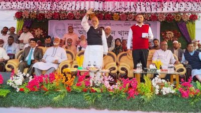 ধানের শীষে ভোট দিয়ে গণতন্ত্র ফিরিয়ে আনতে হবে: ড. মঈন খান