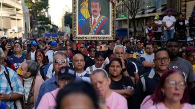 মাদুরোর মুক্তির দাবিতে ভেনেজুয়েলায় বিক্ষোভ