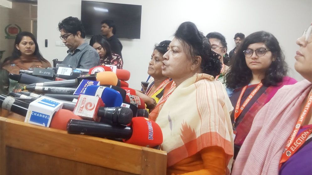 জামায়াত আমিরের প্রার্থিতা বাতিলের দাবিতে ইসিতে ১১ নারী সংগঠন