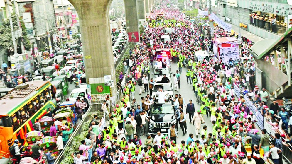 গণজোয়ার কোনো অপশক্তি ঠেকাতে পারবে না