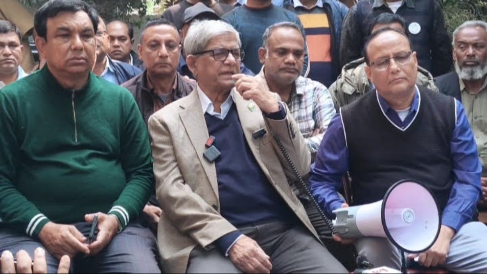 নির্বাচন সুষ্ঠু হলে গণতন্ত্র চর্চার সুযোগ তৈরি হবে: মির্জা ফখরুল