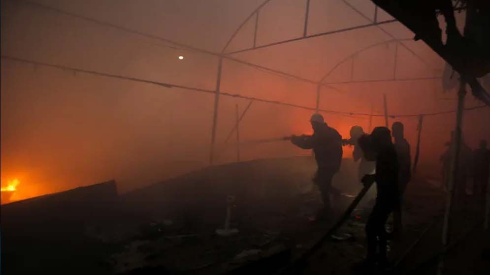 ইসরাইলি বোমায় বাষ্পে পরিণত হচ্ছে ফিলিস্তিনিরা