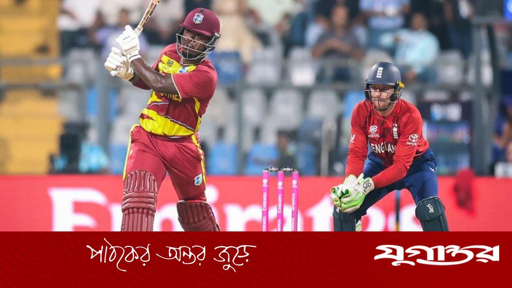 টি-টোয়েন্টি বিশ্বকাপে ওয়েস্ট ইন্ডিজের ১৯৬ রানের চ্যালেঞ্জ, রাদারফোর্ডের ঝড়ো ৭৬