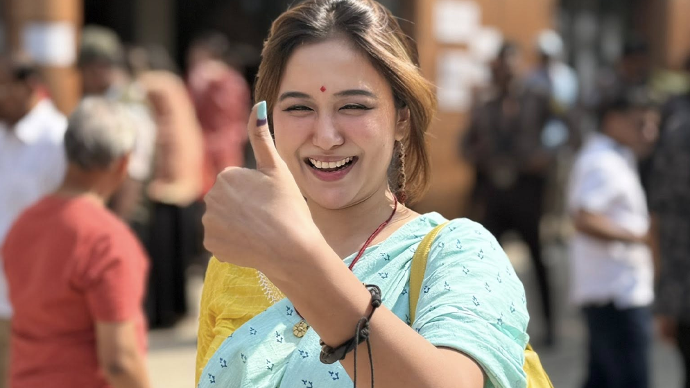 ‘সবাই পরিবার পরিজন নিয়ে ভোট দিচ্ছে, দেখেই ভালো লাগছে’