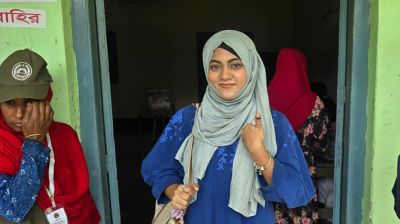 ‘ভোট দিতে পেরে ঈদের মতো খুশি লাগছে’