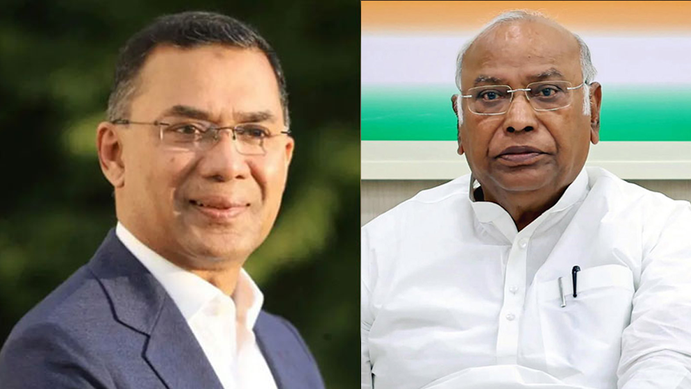 তারেক রহমানকে ভারতের কংগ্রেস সভাপতির অভিনন্দন