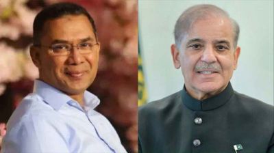 তারেক রহমানকে অভিনন্দন জানালেন শাহবাজ শরিফ