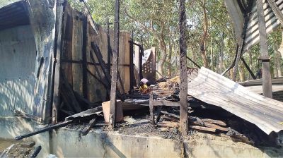 বিএনপি নেতার বাড়িতে পেট্রলবোমা হামলার অভিযোগ