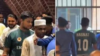 সেই জার্সি পরেই সংসদে হাসনাত আবদুল্লাহ