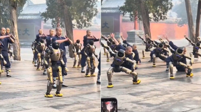 রোবটিক্সে চীনের অভাবনীয় সাফল্য, কুংফু শিখছে রোবট