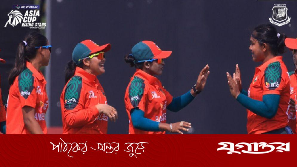 এশিয়া কাপ রাইজিং স্টারস: মালয়েশিয়াকে উড়িয়ে দিয়ে গ্রুপ চ্যাম্পিয়ন বাংলাদেশ