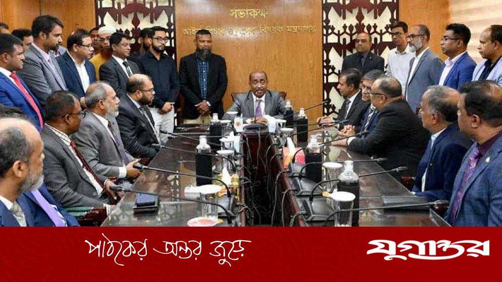 দুর্নীতির মামলা হবে, প্রশাসনিক শাস্তি নয়: আইনমন্ত্রীর কঠোর হুঁশিয়ারি