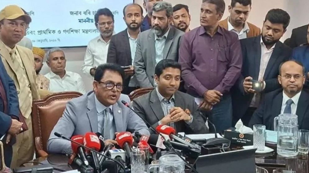 শিক্ষা মন্ত্রণালয়ে বদলি বাণিজ্য চলবে না: শিক্ষামন্ত্রী
