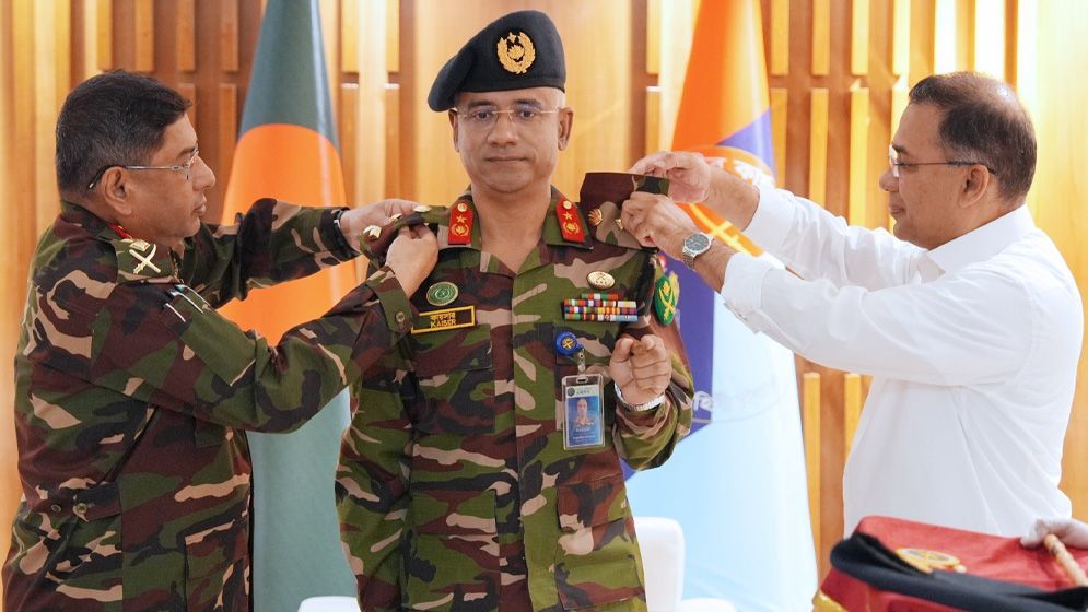 নতুন ডিজিএফআই প্রধান মেজর জেনারেল কায়সার রশিদ চৌধুরী