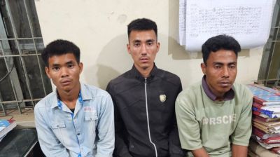 নাইক্ষ্যংছড়ি সীমান্তে অনুপ্রবেশকালে আরাকান আর্মির ৩ সদস্য আটক