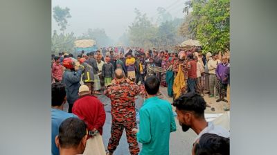 ট্রাক ও ভ্যানের মুখোমুখি সংঘর্ষে নিহত ২