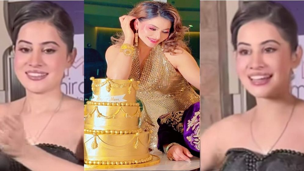 উরফির জামা কেটে কেক খাওয়ানোর স্টাইল দেখে হতবাক ভক্তরা