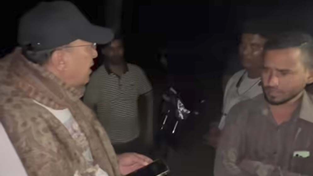 গভীর রাতে মাদকবিরোধী অভিযানে এমপি জসিম