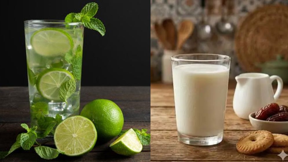 রোজায় অ্যাসিডিটি কমাতে লেবু পানি না দুধ—কোনটি ভালো?