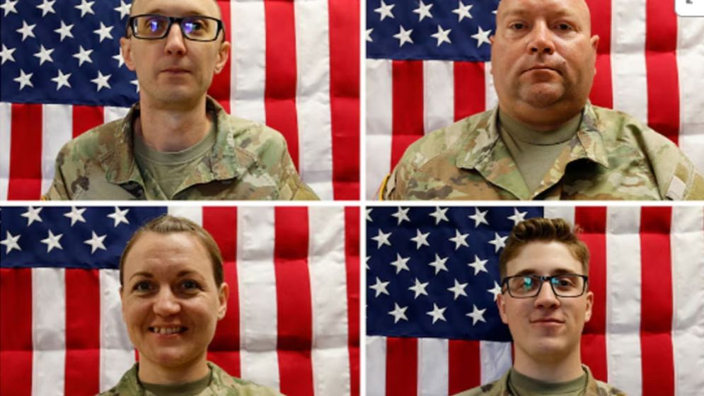 নিহত ৪ সেনার পরিচয় প্রকাশ করল যুক্তরাষ্ট্র
