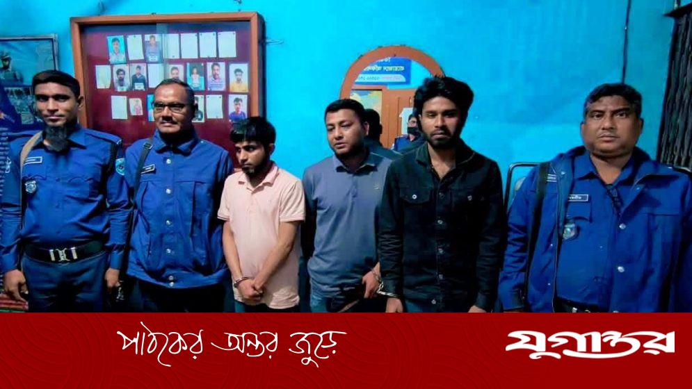 গাইবান্ধায় চাঁদাবাজির অভিযোগে বিএনপি নেতাসহ তিনজন গ্রেফতার