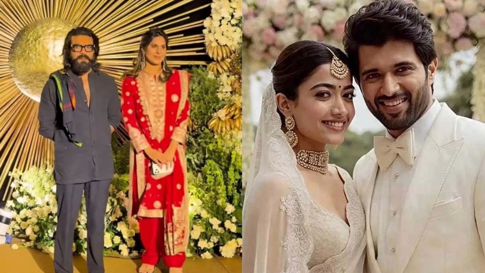 বিজয়-রাশমিকার রিসেপশনে খালি পায়ে হাজির রামচরণ, জানা গেল রহস্য