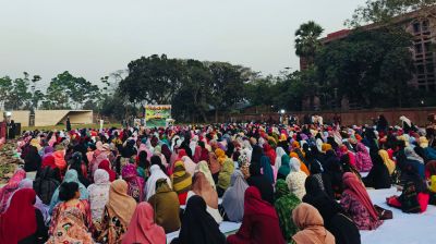 দেড় হাজার নারী শিক্ষার্থীদের নিয়ে জাবিতে শিবিরের ইফতার