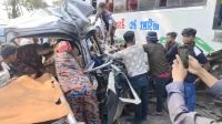 বরিশালে বাস-মাইক্রোবাসের সংঘর্ষে নিহত ২