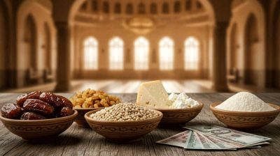 সদকাতুল ফিতরের পণ্য কী ও পরিমাণ কত?