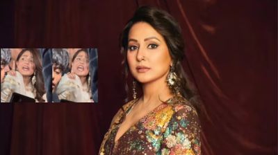 ইফতার পার্টিতে চরম বিড়ম্বনায় হিনা খান