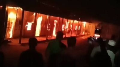 তারাবির নামাজ চলাকালীন মাদ্রাসায় আগুন, বাঁচল শতাধিক প্রাণ