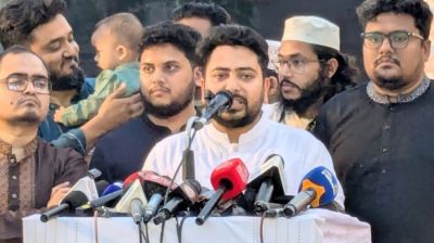 জুলাই গণঅভ্যুত্থানই বর্তমান সরকারের বৈধতার ভিত্তি: নাহিদ