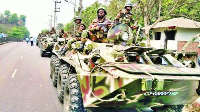 সন্ত্রাসীদের দুর্গে মহাঅভিযান