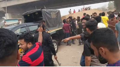 কাঁচপুরে পাথর বালু ঘাট দখল নিয়ে দুপক্ষের সংঘর্ষে আহত ১৫