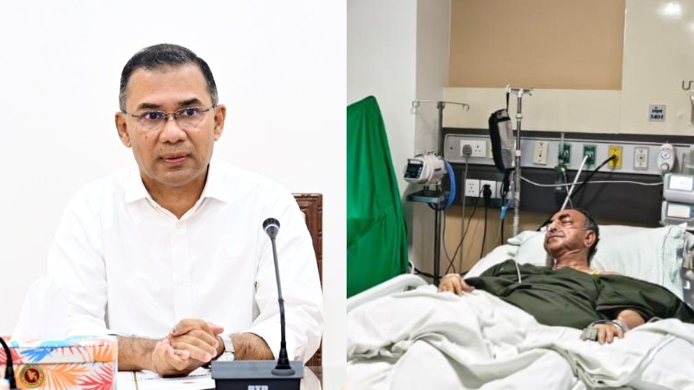 এভারকেয়ারে মির্জা আব্বাসের শয্যাপাশে প্রধানমন্ত্রী