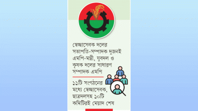 মেয়াদোত্তীর্ণ কমিটিতেই চলছে বিএনপির অঙ্গসংগঠন