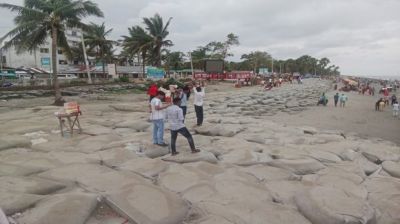 কুয়াকাটার সাগরপারে ইয়াবার হাট-বাজার