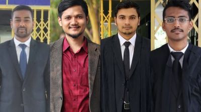 বার কাউন্সিল পরীক্ষায় ইবির হলের এক রুমের চার বন্ধুর বাজিমাত