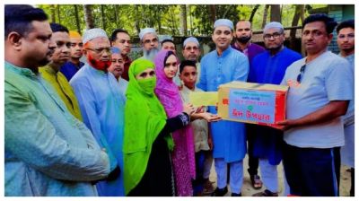 শ্যামনগরে পুলিশের গুলিতে নিহত বিএনপি নেতার বাড়িতে প্রধানমন্ত্রীর ঈদ উপহার