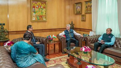 নয়াদিল্লিতে জয়শঙ্করের সঙ্গে বাংলাদেশের হাইকমিশনারের বৈঠক