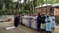 কুড়িগ্রামের ৬ গ্রামে সৌদির সঙ্গে মিল রেখে ঈদের নামাজ আদায়