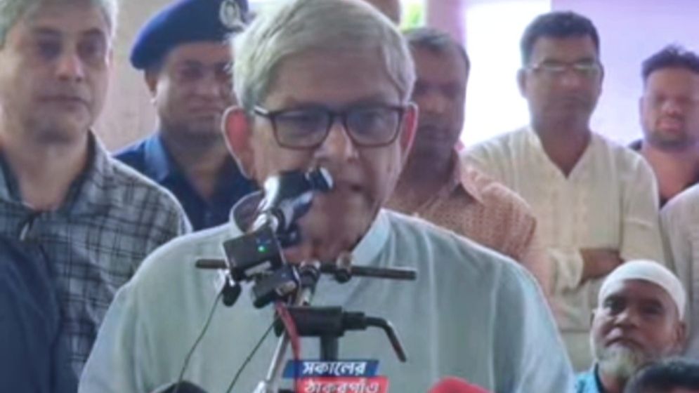 রাডার ফিট করেছি, সোজা পথে চলতে হবে: মির্জা ফখরুল