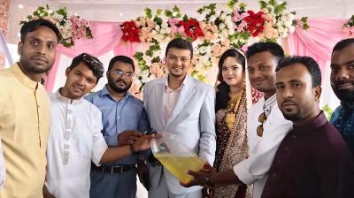 গণঅধিকার পরিষদের কেন্দ্রীয় নেতার বিয়েতে ‘জ্বালানি তেল’ উপহার!
