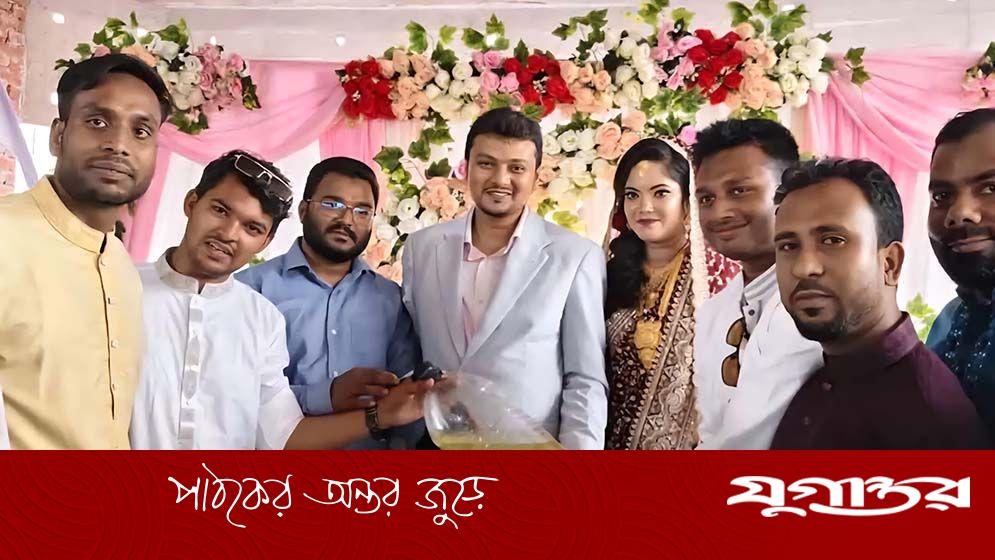 গণঅধিকার পরিষদের নেতার বিয়েতে জ্বালানি তেল উপহার, জ্বালানি সংকটের প্রতীকী বার্তা